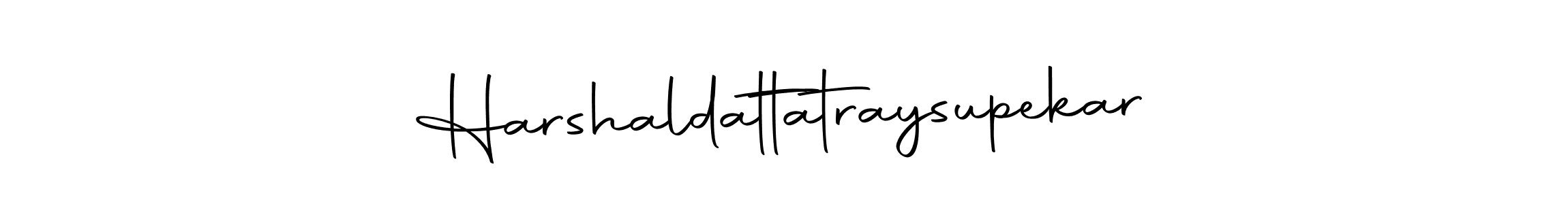 Make a beautiful signature design for name Harshaldattatraysupekar. With this signature (Autography-DOLnW) style, you can create a handwritten signature for free. Harshaldattatraysupekar signature style 10 images and pictures png