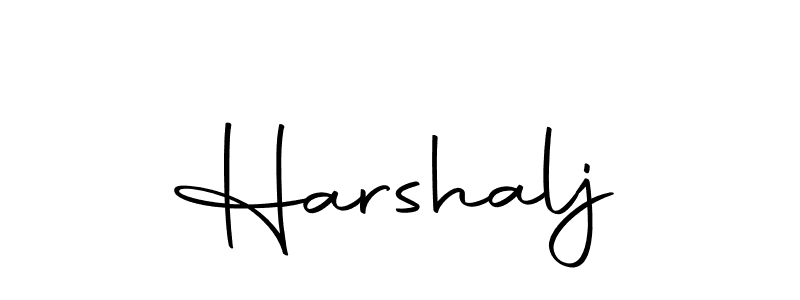 Use a signature maker to create a handwritten signature online. With this signature software, you can design (Autography-DOLnW) your own signature for name Harshalj. Harshalj signature style 10 images and pictures png