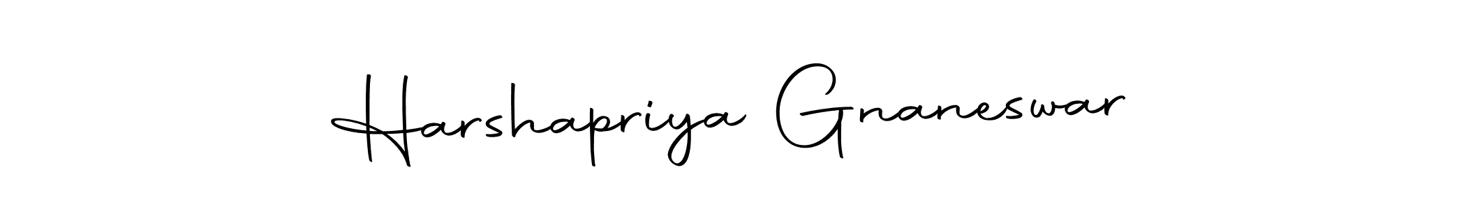 Use a signature maker to create a handwritten signature online. With this signature software, you can design (Autography-DOLnW) your own signature for name Harshapriya Gnaneswar. Harshapriya Gnaneswar signature style 10 images and pictures png