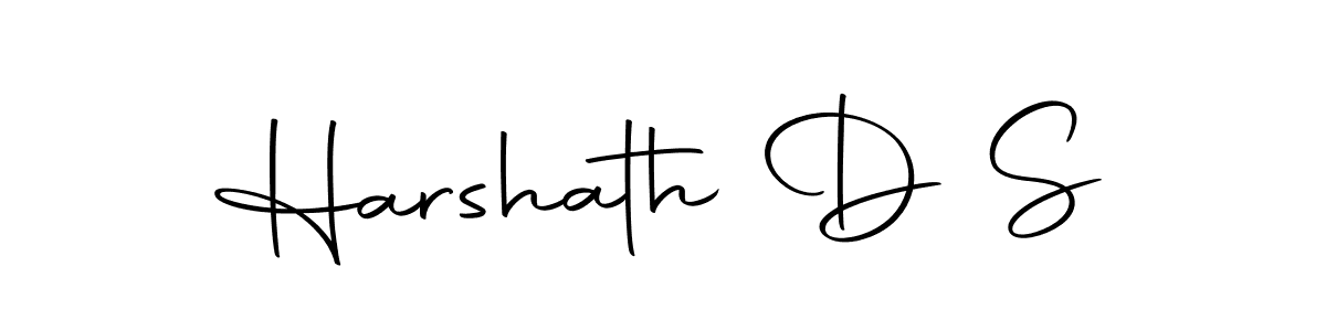 Here are the top 10 professional signature styles for the name Harshath D S. These are the best autograph styles you can use for your name. Harshath D S signature style 10 images and pictures png