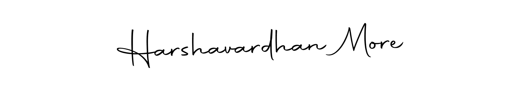 Autography-DOLnW is a professional signature style that is perfect for those who want to add a touch of class to their signature. It is also a great choice for those who want to make their signature more unique. Get Harshavardhan More name to fancy signature for free. Harshavardhan More signature style 10 images and pictures png