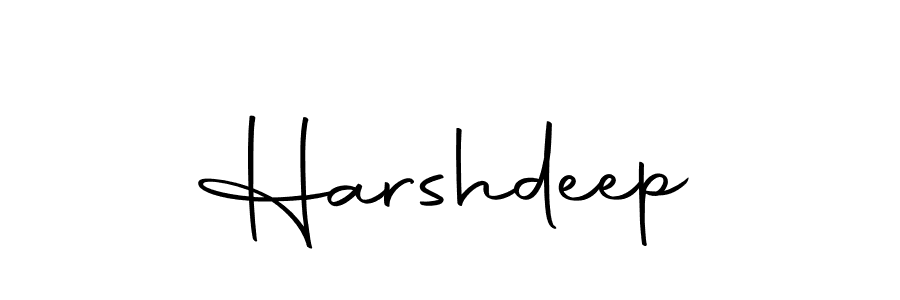 How to make Harshdeep name signature. Use Autography-DOLnW style for creating short signs online. This is the latest handwritten sign. Harshdeep signature style 10 images and pictures png