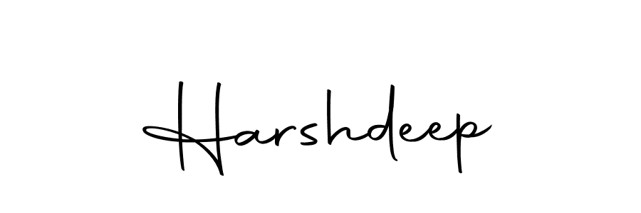 How to make Harshdeep name signature. Use Autography-DOLnW style for creating short signs online. This is the latest handwritten sign. Harshdeep signature style 10 images and pictures png