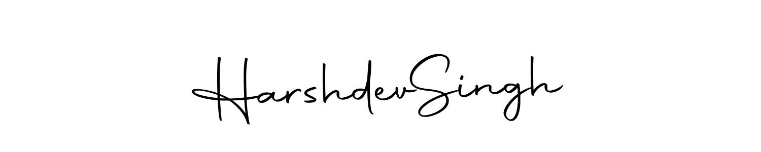 How to make Harshdev  Singh signature? Autography-DOLnW is a professional autograph style. Create handwritten signature for Harshdev  Singh name. Harshdev  Singh signature style 10 images and pictures png