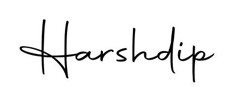 The best way (Autography-DOLnW) to make a short signature is to pick only two or three words in your name. For converting this name Harshdip. Harshdip signature style 10 images and pictures png