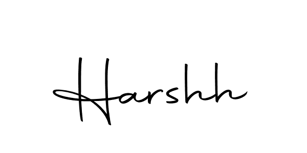 Make a beautiful signature design for name Harshh. Use this online signature maker to create a handwritten signature for free. Harshh signature style 10 images and pictures png