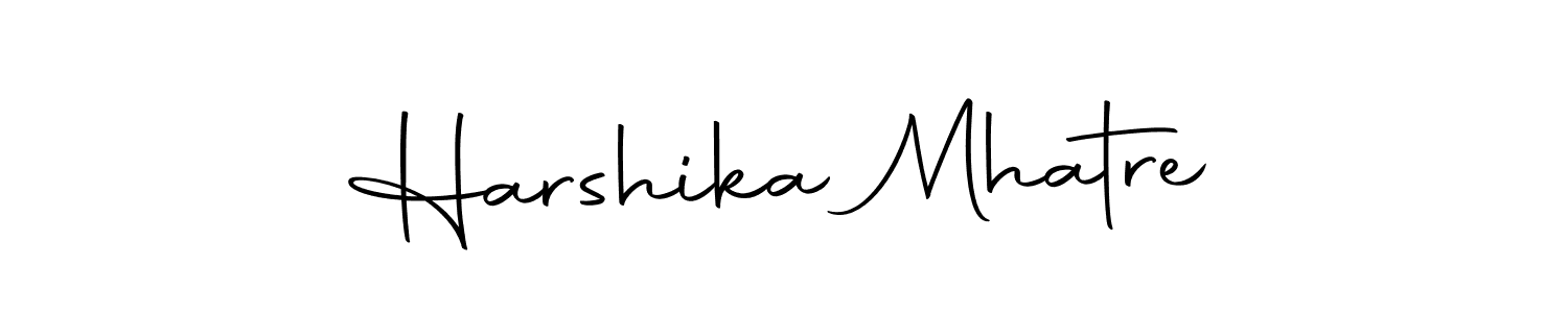 Make a beautiful signature design for name Harshika Mhatre. With this signature (Autography-DOLnW) style, you can create a handwritten signature for free. Harshika Mhatre signature style 10 images and pictures png