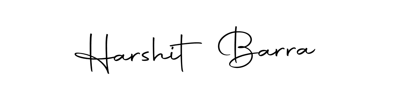 Use a signature maker to create a handwritten signature online. With this signature software, you can design (Autography-DOLnW) your own signature for name Harshit Barra. Harshit Barra signature style 10 images and pictures png