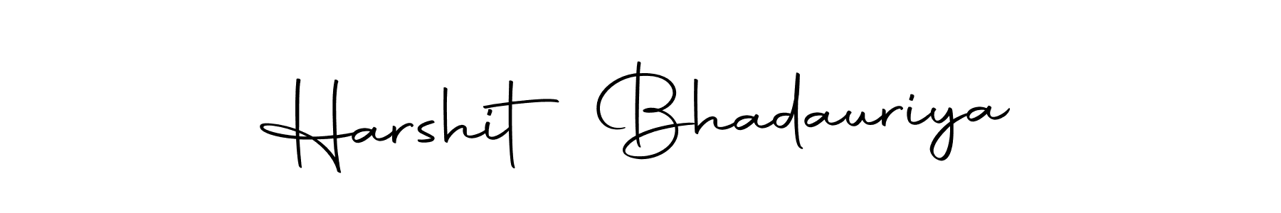 Make a beautiful signature design for name Harshit Bhadauriya. With this signature (Autography-DOLnW) style, you can create a handwritten signature for free. Harshit Bhadauriya signature style 10 images and pictures png