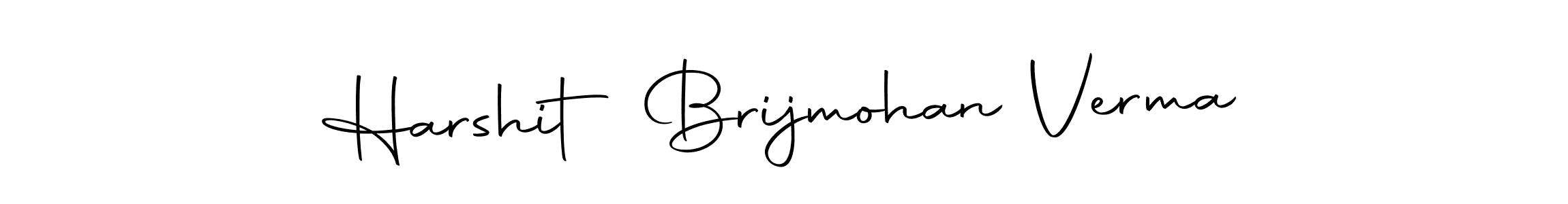 Use a signature maker to create a handwritten signature online. With this signature software, you can design (Autography-DOLnW) your own signature for name Harshit Brijmohan Verma. Harshit Brijmohan Verma signature style 10 images and pictures png