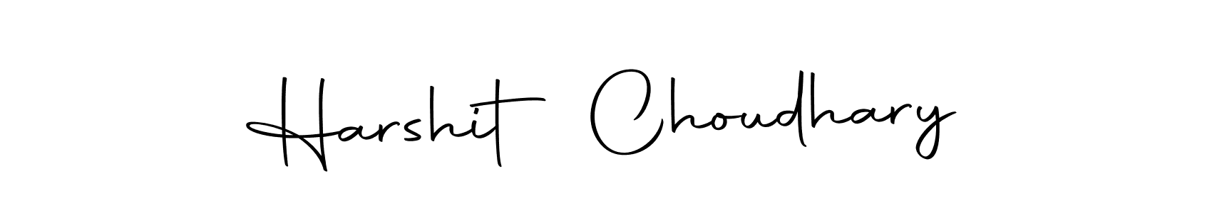 Create a beautiful signature design for name Harshit Choudhary. With this signature (Autography-DOLnW) fonts, you can make a handwritten signature for free. Harshit Choudhary signature style 10 images and pictures png