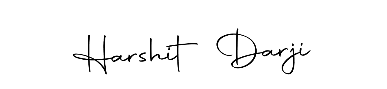 You can use this online signature creator to create a handwritten signature for the name Harshit Darji. This is the best online autograph maker. Harshit Darji signature style 10 images and pictures png