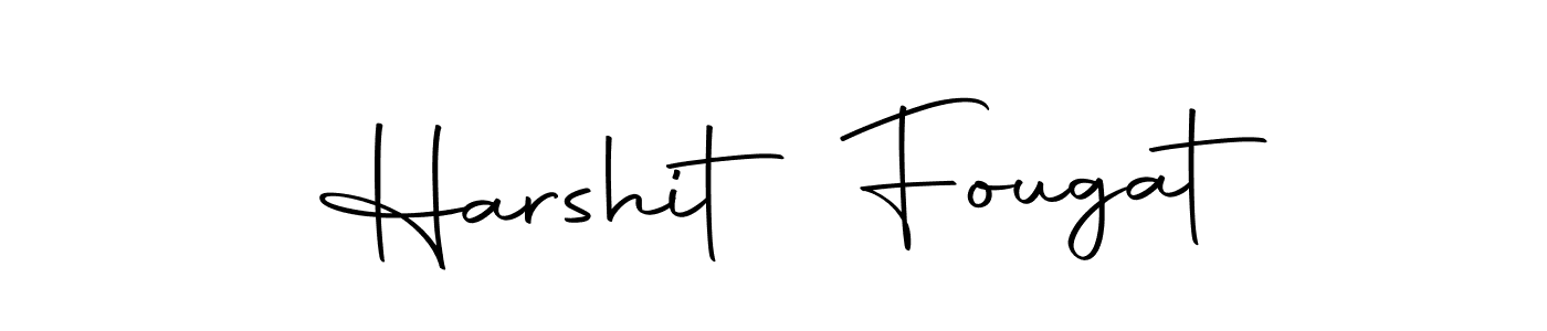 How to make Harshit Fougat signature? Autography-DOLnW is a professional autograph style. Create handwritten signature for Harshit Fougat name. Harshit Fougat signature style 10 images and pictures png