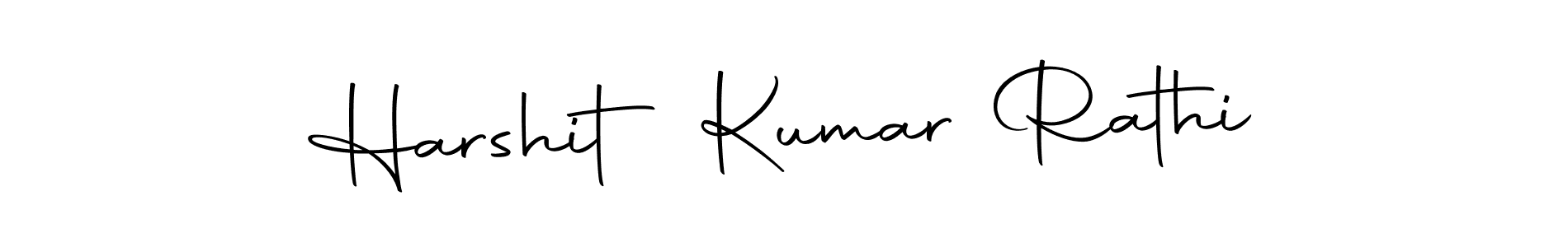 The best way (Autography-DOLnW) to make a short signature is to pick only two or three words in your name. The name Harshit Kumar Rathi include a total of six letters. For converting this name. Harshit Kumar Rathi signature style 10 images and pictures png