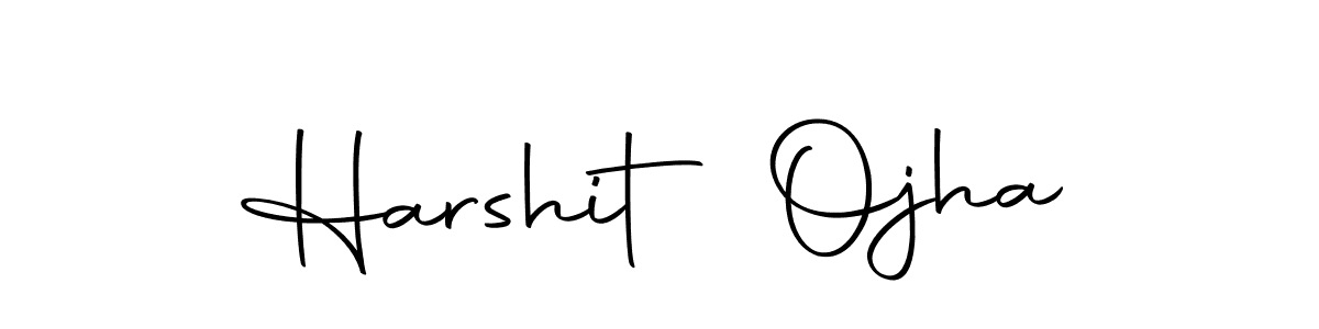 Make a beautiful signature design for name Harshit Ojha. Use this online signature maker to create a handwritten signature for free. Harshit Ojha signature style 10 images and pictures png