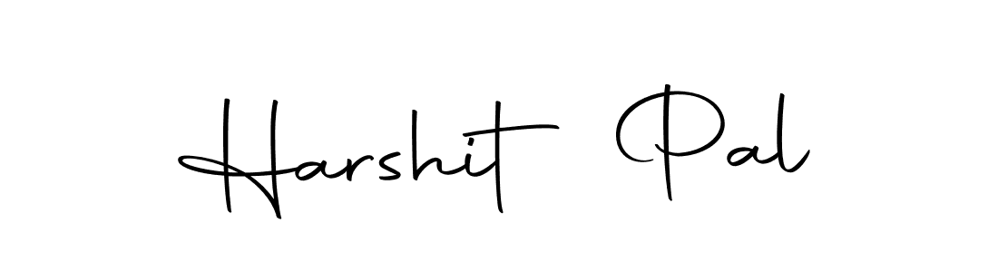 Design your own signature with our free online signature maker. With this signature software, you can create a handwritten (Autography-DOLnW) signature for name Harshit Pal. Harshit Pal signature style 10 images and pictures png