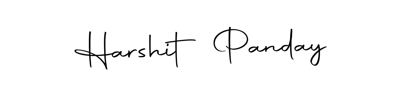 Also we have Harshit Panday name is the best signature style. Create professional handwritten signature collection using Autography-DOLnW autograph style. Harshit Panday signature style 10 images and pictures png