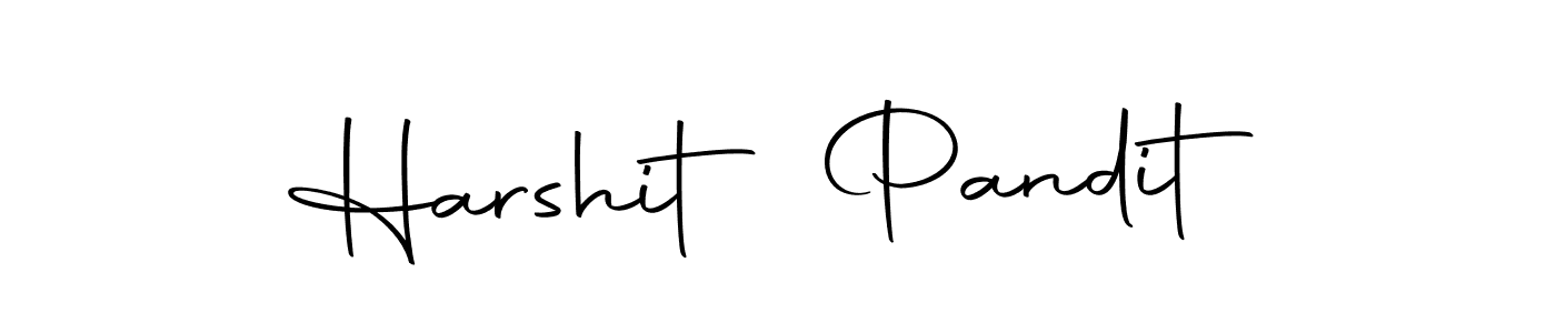 Use a signature maker to create a handwritten signature online. With this signature software, you can design (Autography-DOLnW) your own signature for name Harshit Pandit. Harshit Pandit signature style 10 images and pictures png