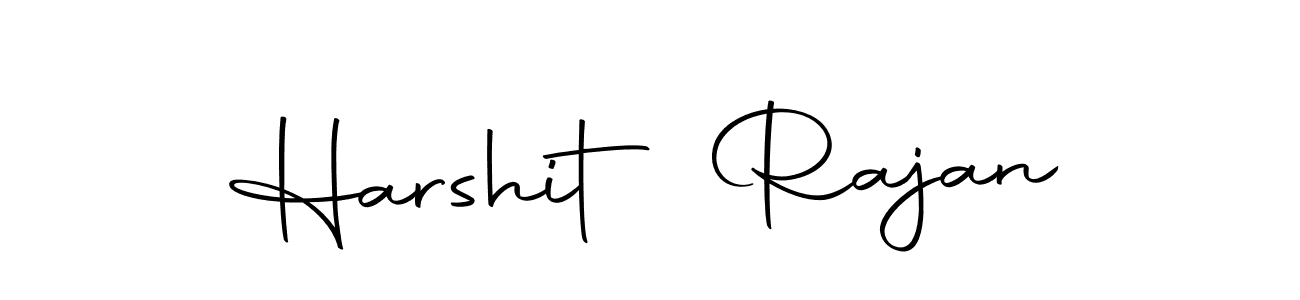 Create a beautiful signature design for name Harshit Rajan. With this signature (Autography-DOLnW) fonts, you can make a handwritten signature for free. Harshit Rajan signature style 10 images and pictures png