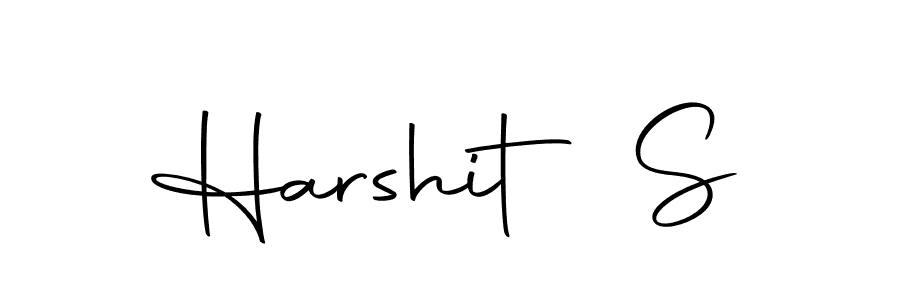 The best way (Autography-DOLnW) to make a short signature is to pick only two or three words in your name. The name Harshit S include a total of six letters. For converting this name. Harshit S signature style 10 images and pictures png