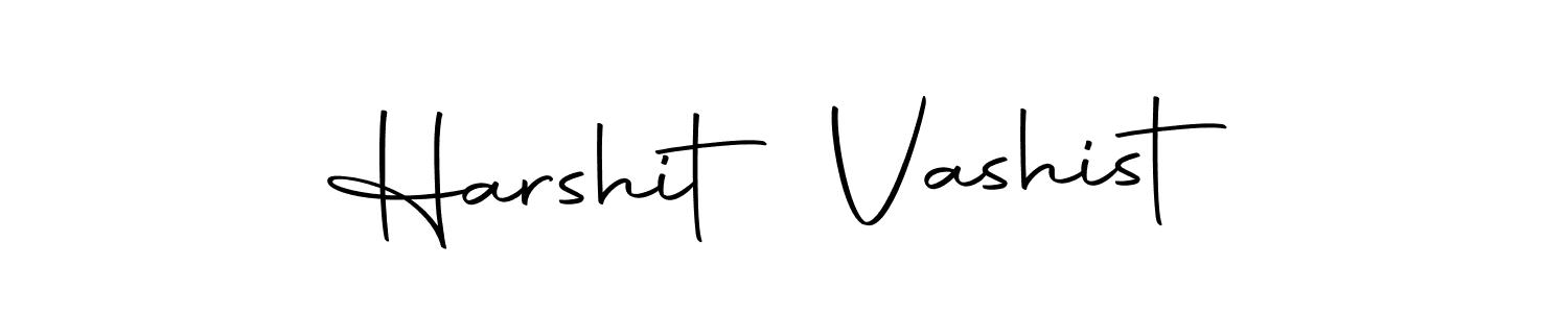 Make a beautiful signature design for name Harshit Vashist. With this signature (Autography-DOLnW) style, you can create a handwritten signature for free. Harshit Vashist signature style 10 images and pictures png