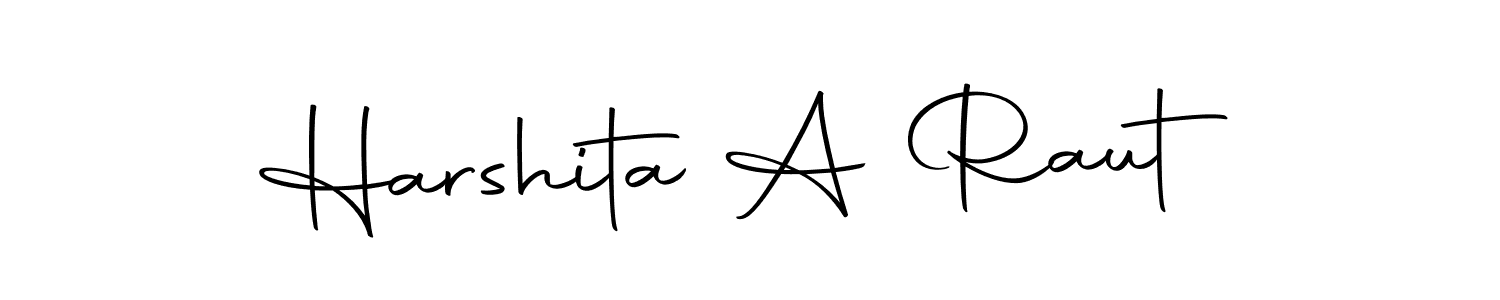 The best way (Autography-DOLnW) to make a short signature is to pick only two or three words in your name. The name Harshita A Raut include a total of six letters. For converting this name. Harshita A Raut signature style 10 images and pictures png