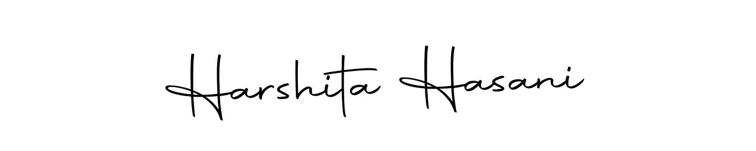 You can use this online signature creator to create a handwritten signature for the name Harshita Hasani. This is the best online autograph maker. Harshita Hasani signature style 10 images and pictures png