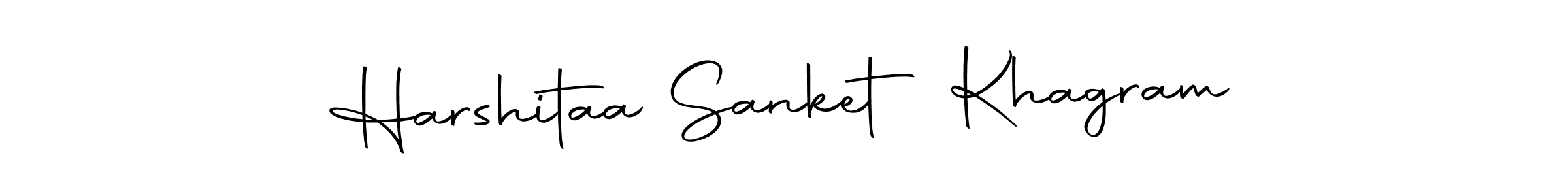 Here are the top 10 professional signature styles for the name Harshitaa Sanket Khagram. These are the best autograph styles you can use for your name. Harshitaa Sanket Khagram signature style 10 images and pictures png