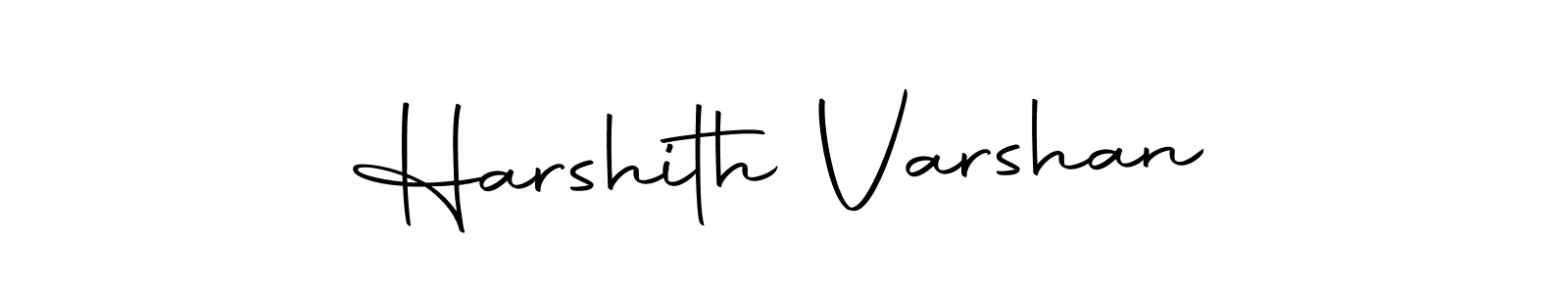 Make a beautiful signature design for name Harshith Varshan. Use this online signature maker to create a handwritten signature for free. Harshith Varshan signature style 10 images and pictures png
