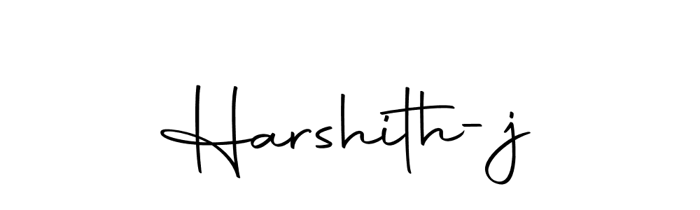 Harshith-j stylish signature style. Best Handwritten Sign (Autography-DOLnW) for my name. Handwritten Signature Collection Ideas for my name Harshith-j. Harshith-j signature style 10 images and pictures png