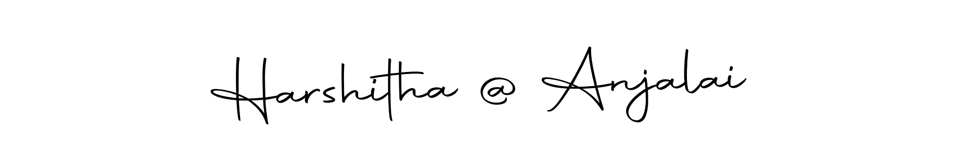 Also You can easily find your signature by using the search form. We will create Harshitha @ Anjalai name handwritten signature images for you free of cost using Autography-DOLnW sign style. Harshitha @ Anjalai signature style 10 images and pictures png