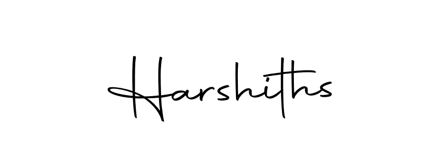 You can use this online signature creator to create a handwritten signature for the name Harshiths. This is the best online autograph maker. Harshiths signature style 10 images and pictures png