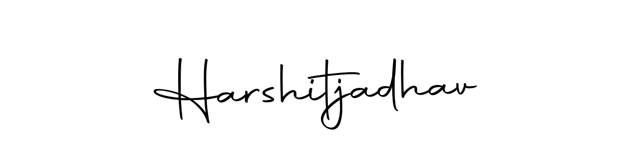 Make a beautiful signature design for name Harshitjadhav. With this signature (Autography-DOLnW) style, you can create a handwritten signature for free. Harshitjadhav signature style 10 images and pictures png