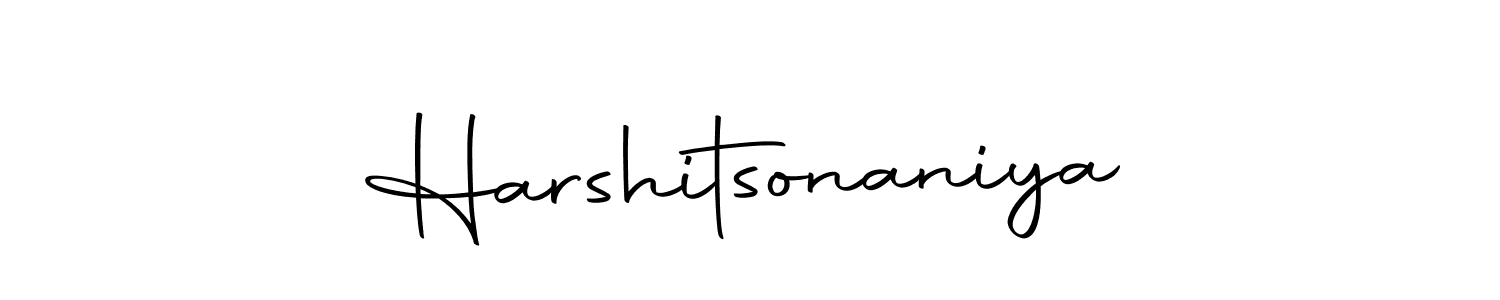 The best way (Autography-DOLnW) to make a short signature is to pick only two or three words in your name. The name Harshitsonaniya include a total of six letters. For converting this name. Harshitsonaniya signature style 10 images and pictures png