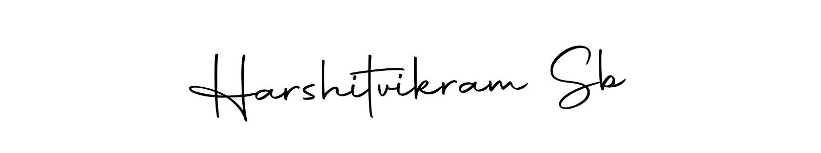 Make a beautiful signature design for name Harshitvikram Sb. With this signature (Autography-DOLnW) style, you can create a handwritten signature for free. Harshitvikram Sb signature style 10 images and pictures png