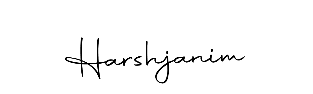 Create a beautiful signature design for name Harshjanim. With this signature (Autography-DOLnW) fonts, you can make a handwritten signature for free. Harshjanim signature style 10 images and pictures png
