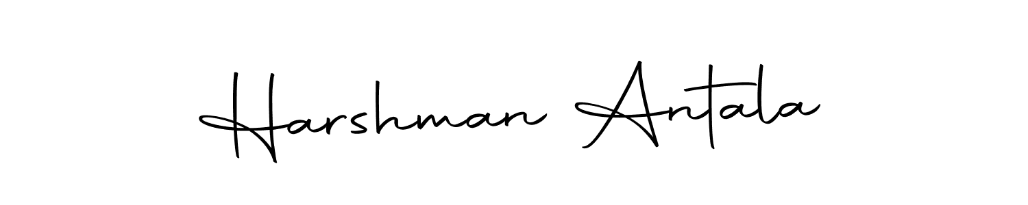 How to make Harshman Antala signature? Autography-DOLnW is a professional autograph style. Create handwritten signature for Harshman Antala name. Harshman Antala signature style 10 images and pictures png