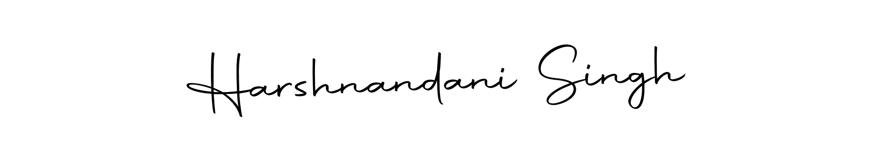 Also we have Harshnandani Singh name is the best signature style. Create professional handwritten signature collection using Autography-DOLnW autograph style. Harshnandani Singh signature style 10 images and pictures png