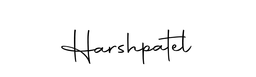 The best way (Autography-DOLnW) to make a short signature is to pick only two or three words in your name. The name Harshpatel include a total of six letters. For converting this name. Harshpatel signature style 10 images and pictures png