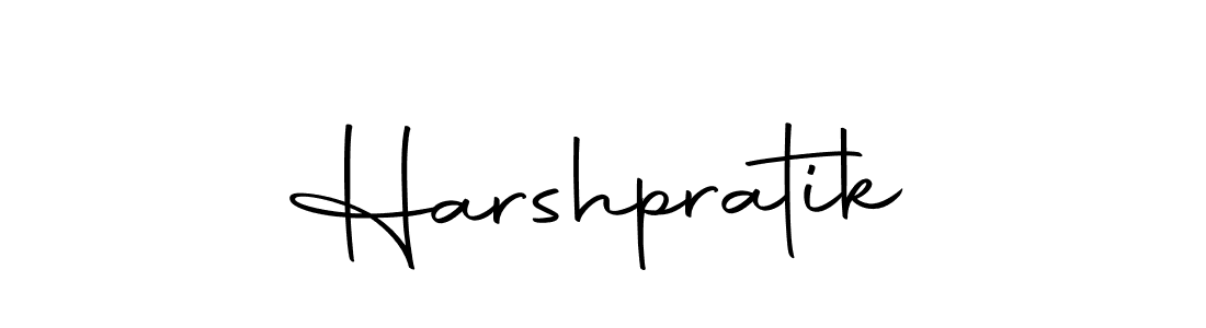 Make a beautiful signature design for name Harshpratik. With this signature (Autography-DOLnW) style, you can create a handwritten signature for free. Harshpratik signature style 10 images and pictures png