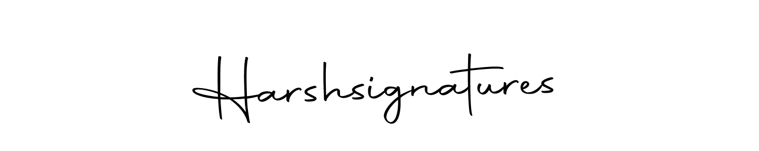 You can use this online signature creator to create a handwritten signature for the name Harshsignatures. This is the best online autograph maker. Harshsignatures signature style 10 images and pictures png