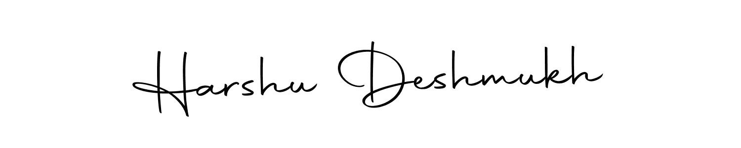 How to make Harshu Deshmukh signature? Autography-DOLnW is a professional autograph style. Create handwritten signature for Harshu Deshmukh name. Harshu Deshmukh signature style 10 images and pictures png