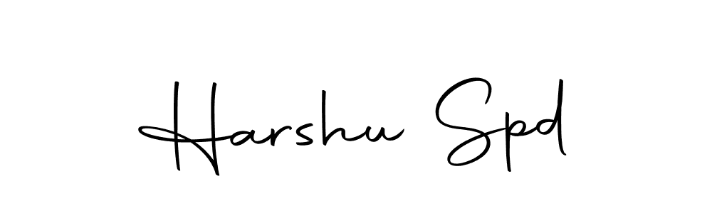 Harshu Spd stylish signature style. Best Handwritten Sign (Autography-DOLnW) for my name. Handwritten Signature Collection Ideas for my name Harshu Spd. Harshu Spd signature style 10 images and pictures png