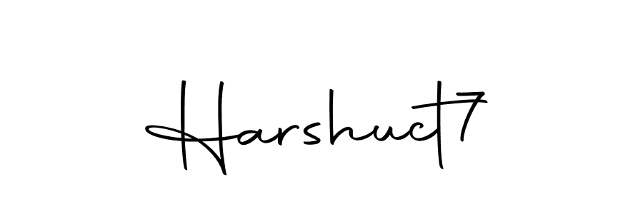 Similarly Autography-DOLnW is the best handwritten signature design. Signature creator online .You can use it as an online autograph creator for name Harshuct7. Harshuct7 signature style 10 images and pictures png