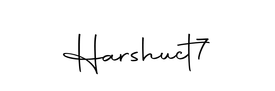 The best way (Autography-DOLnW) to make a short signature is to pick only two or three words in your name. The name Harshuct7 include a total of six letters. For converting this name. Harshuct7 signature style 10 images and pictures png