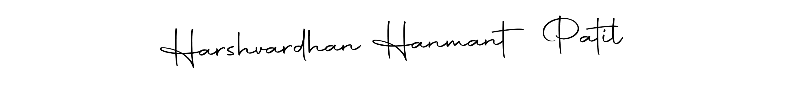 Harshvardhan Hanmant Patil stylish signature style. Best Handwritten Sign (Autography-DOLnW) for my name. Handwritten Signature Collection Ideas for my name Harshvardhan Hanmant Patil. Harshvardhan Hanmant Patil signature style 10 images and pictures png