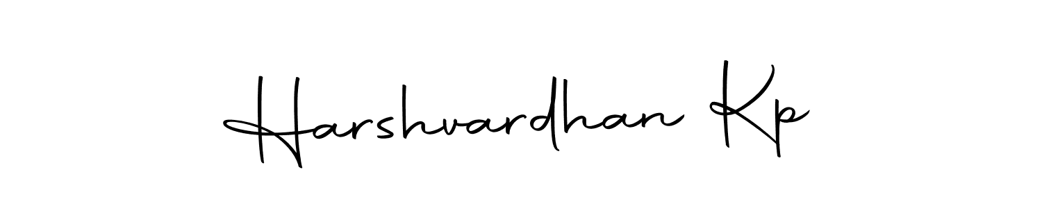 Use a signature maker to create a handwritten signature online. With this signature software, you can design (Autography-DOLnW) your own signature for name Harshvardhan Kp. Harshvardhan Kp signature style 10 images and pictures png