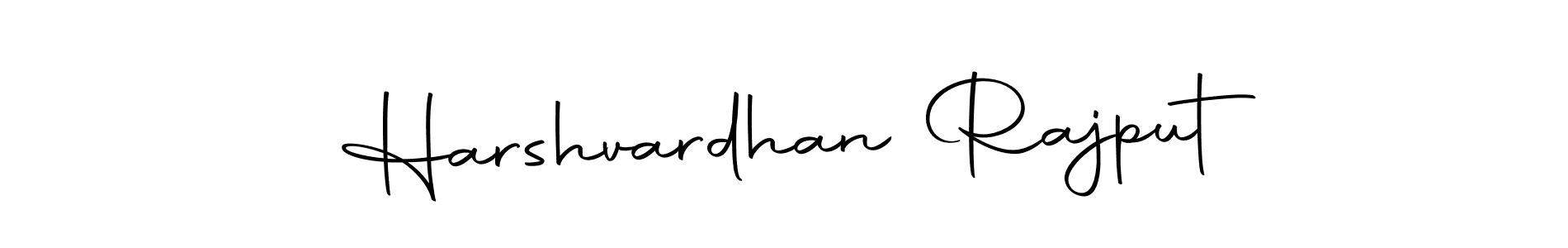 Create a beautiful signature design for name Harshvardhan Rajput. With this signature (Autography-DOLnW) fonts, you can make a handwritten signature for free. Harshvardhan Rajput signature style 10 images and pictures png