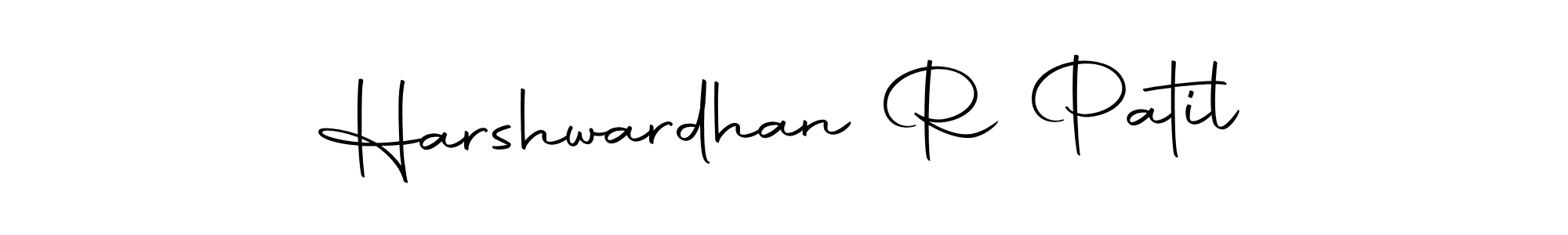 Create a beautiful signature design for name Harshwardhan R Patil. With this signature (Autography-DOLnW) fonts, you can make a handwritten signature for free. Harshwardhan R Patil signature style 10 images and pictures png