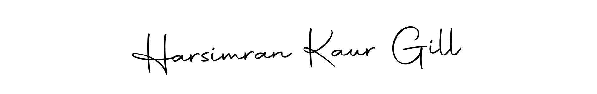 It looks lik you need a new signature style for name Harsimran Kaur Gill. Design unique handwritten (Autography-DOLnW) signature with our free signature maker in just a few clicks. Harsimran Kaur Gill signature style 10 images and pictures png
